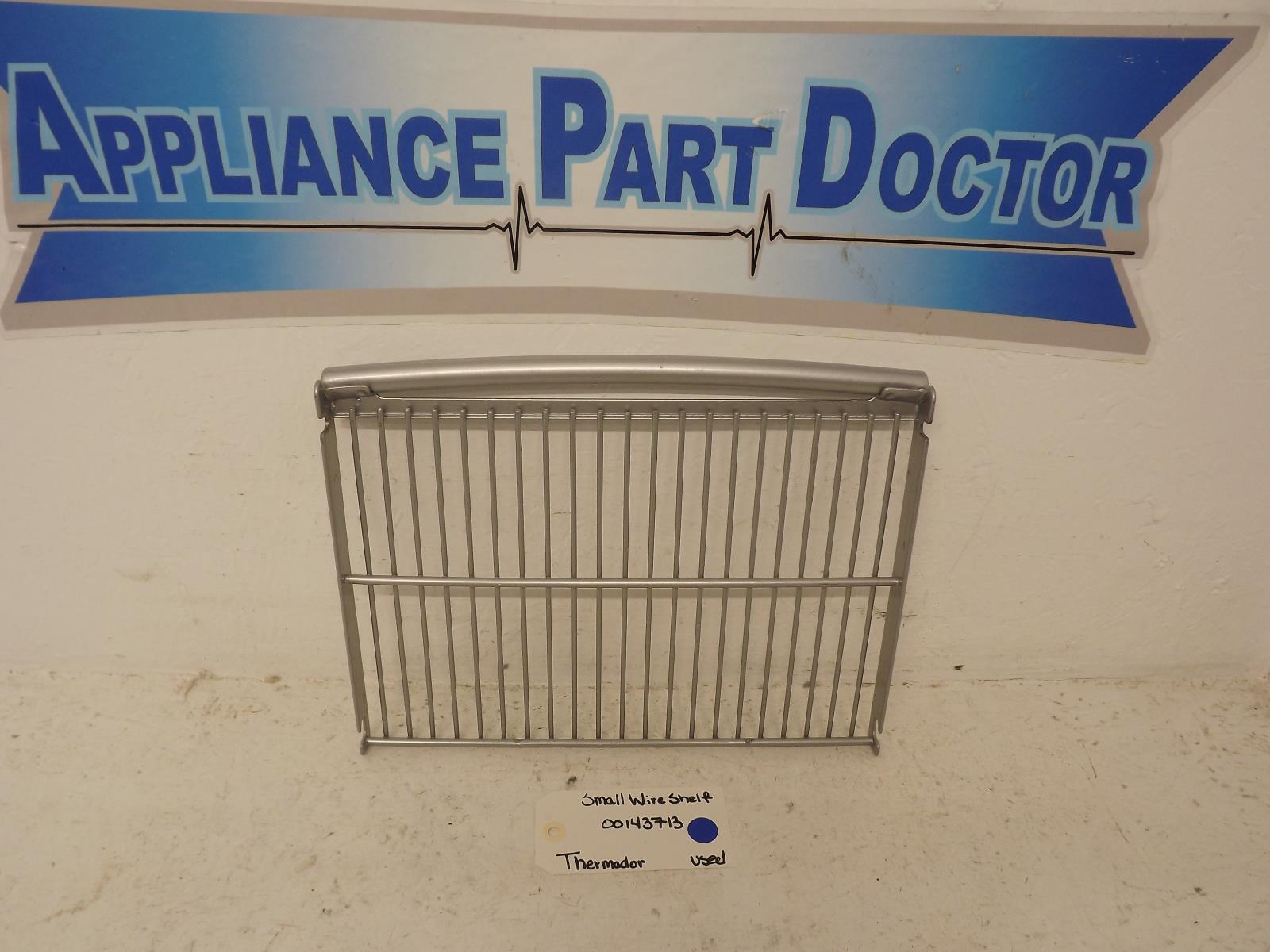 Thermador Refrigerator 00143713 Small Wire Shelf Used Thermador Refrigerator 00143713 Small Wire Shelf Used